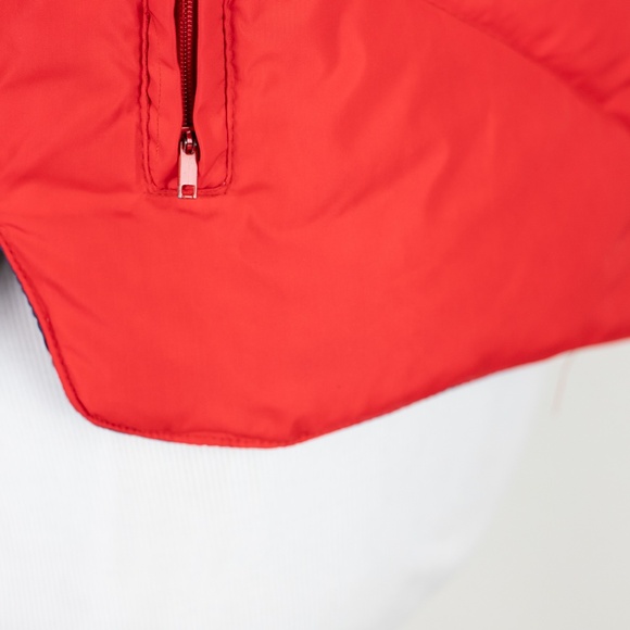 Vintage 70s Antler Rainbow Stripe Down Puffer Vest Size M - Picture 9 of 16